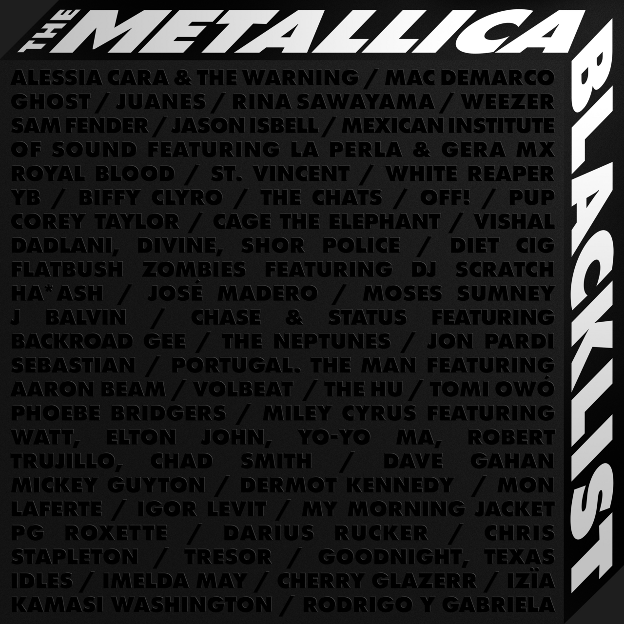 Various artists - The Metallica Blacklist cover