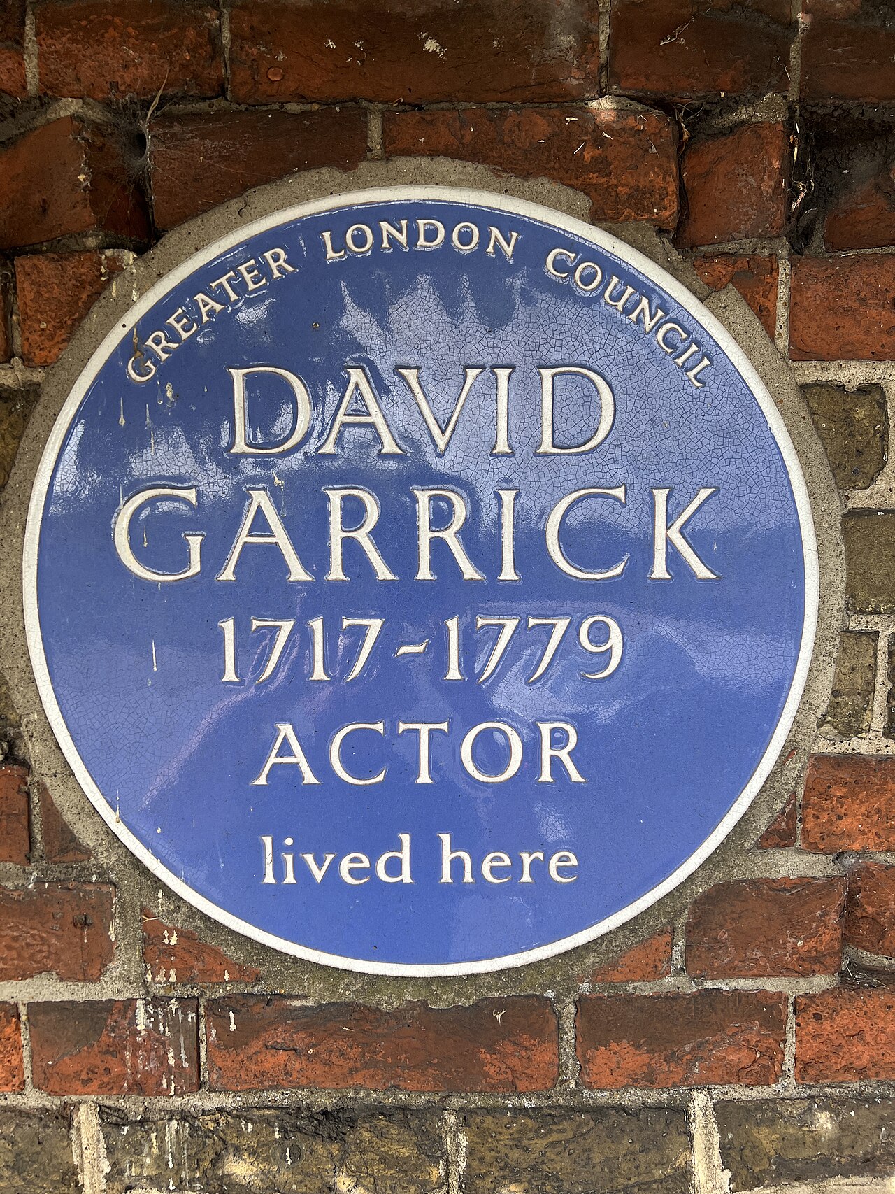 David Garrick blue plaque.jpg