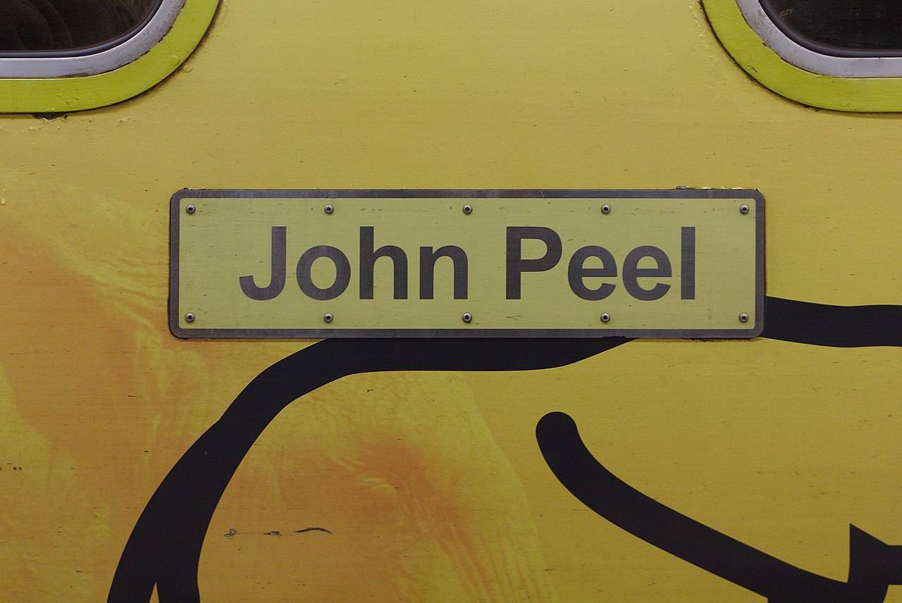 John Peel plate on 507020 at Liverpool Central station