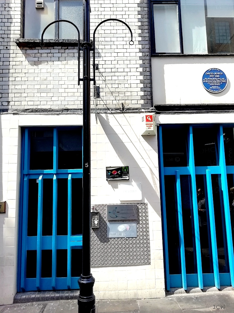 The former Trident Studios building, St Anne's Court, Soho, London 2018.jpg