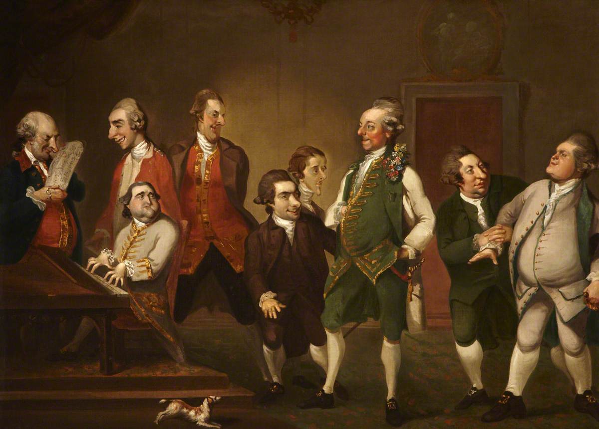 Irish School - The Leslie Conversation Piece (A Musical Rivalry) - 227662 - Castle Coole.jpg