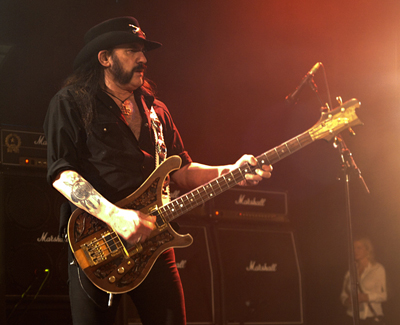 Lemmy Kilmister Motorhead in NYC by John Gullo