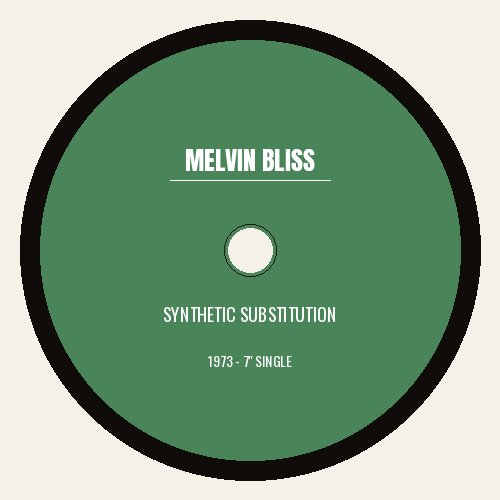 MELVIN BLISS / 1973 cover image