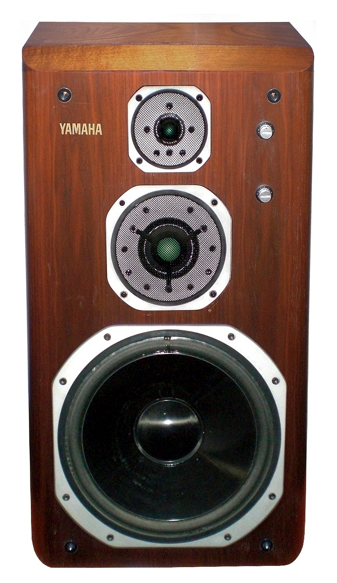 Yamaha NS-2000 High-End loudspeaker box, 1983 (constructed from two images)