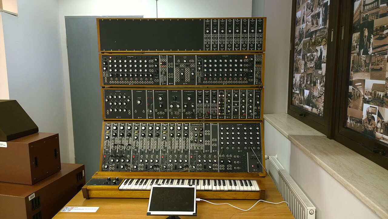 1973 Moog modular synthesizer