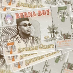 Burna Boy - African Giant album cover