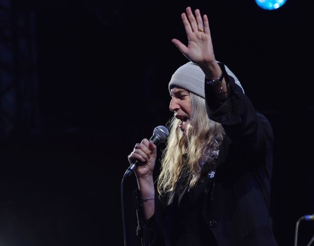 Patti Smith performing at Haldern Pop Festival, 2014.