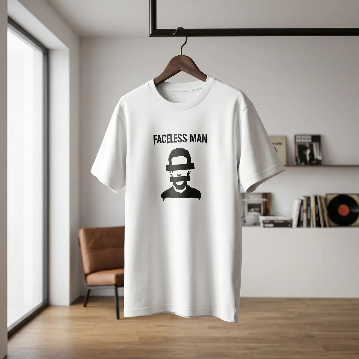 Faceless Man - Street Art Tee